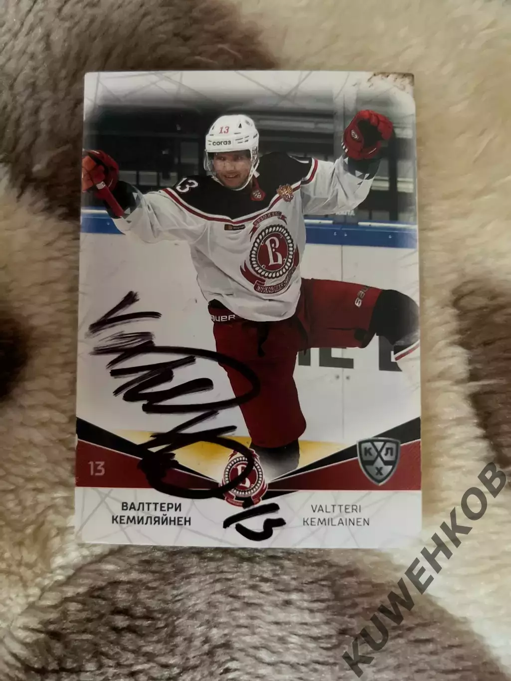 Вальттери Кемиляйнен Витязь КХЛ