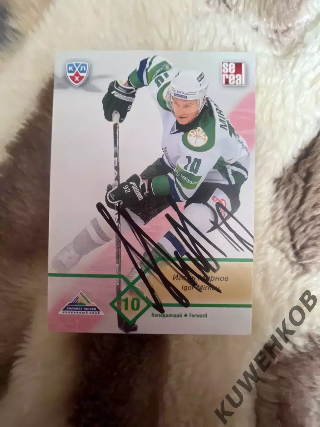 Игорь Мирнов Салават Юлаев КХЛ