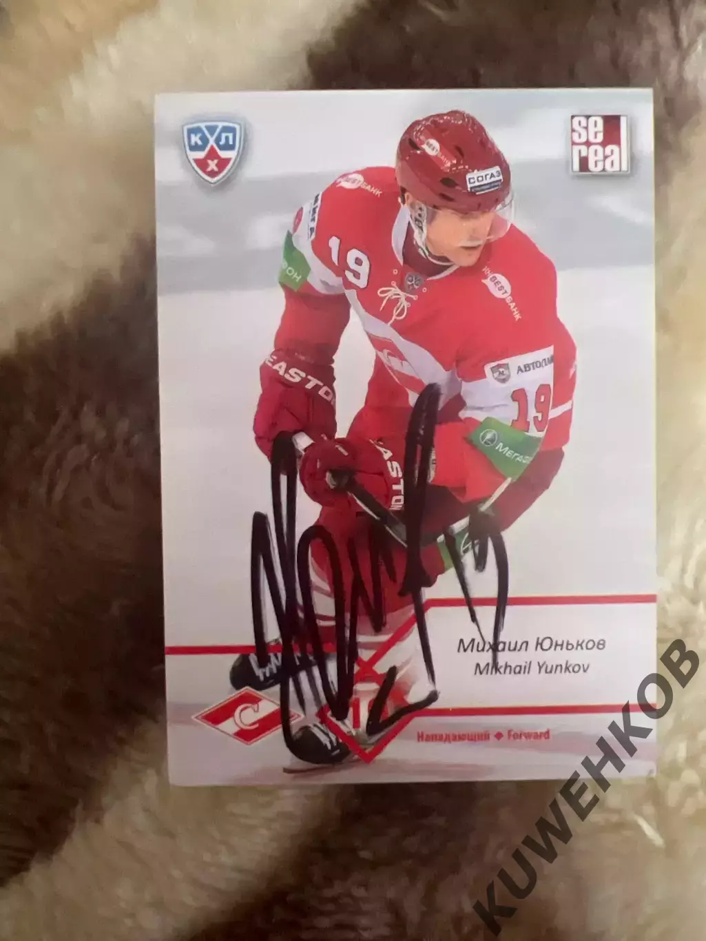 Михаил Юньков Спартак КХЛ