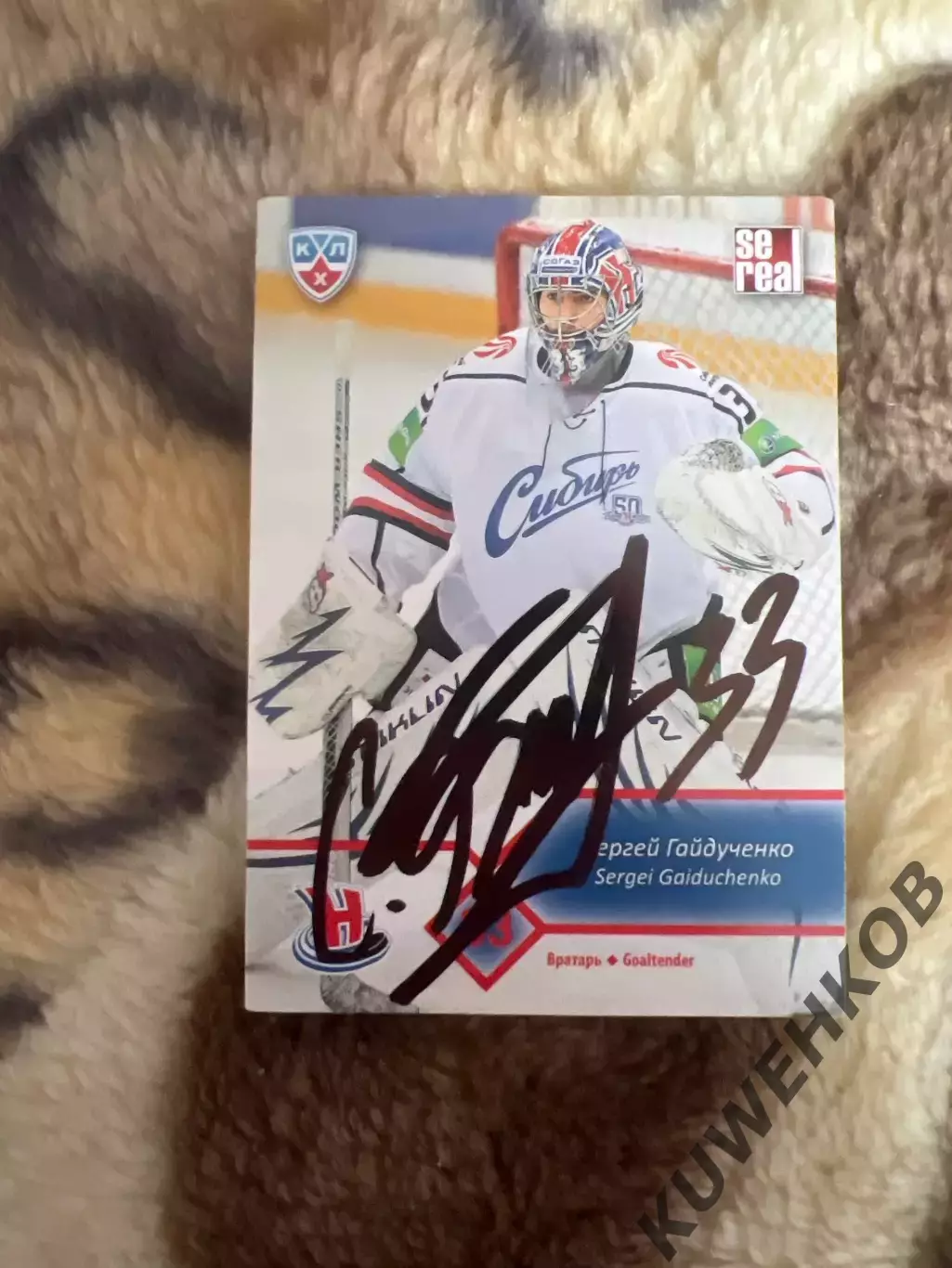 Сергей ГайдученкоСибирь КХЛ