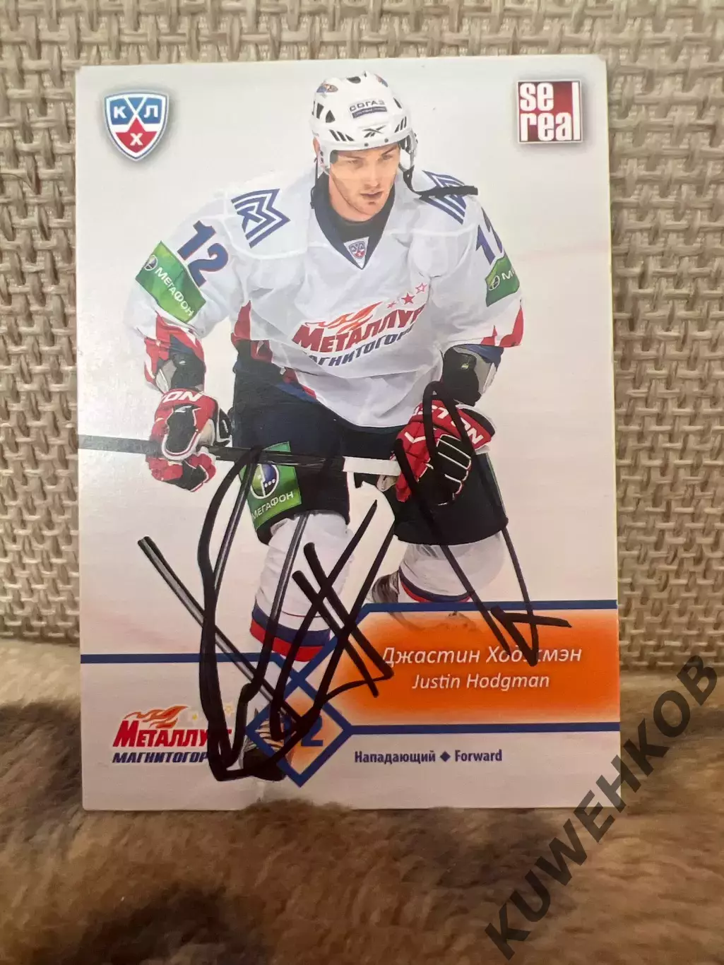 Джастин Ходжмэн Металлург КХЛ