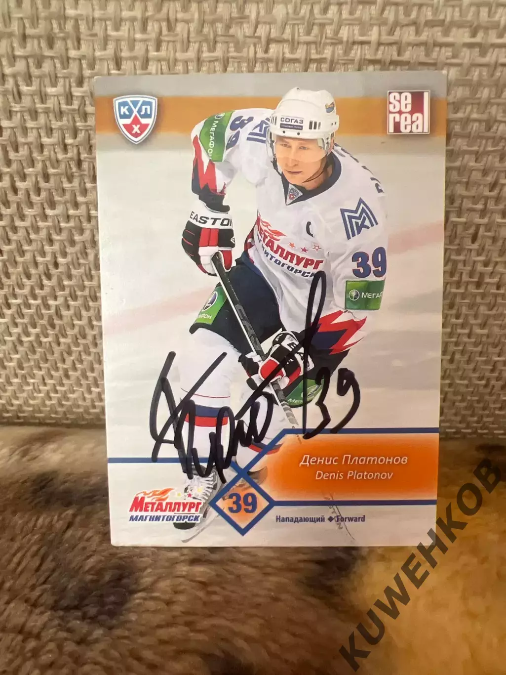 Денис Платонов металлург КХЛ