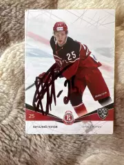 Виталий Попов Витязь КХЛ