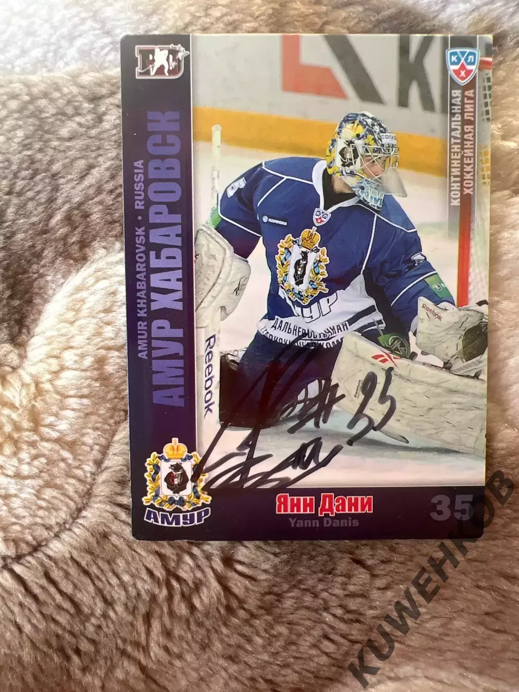 Янн Дани Амур КХЛ