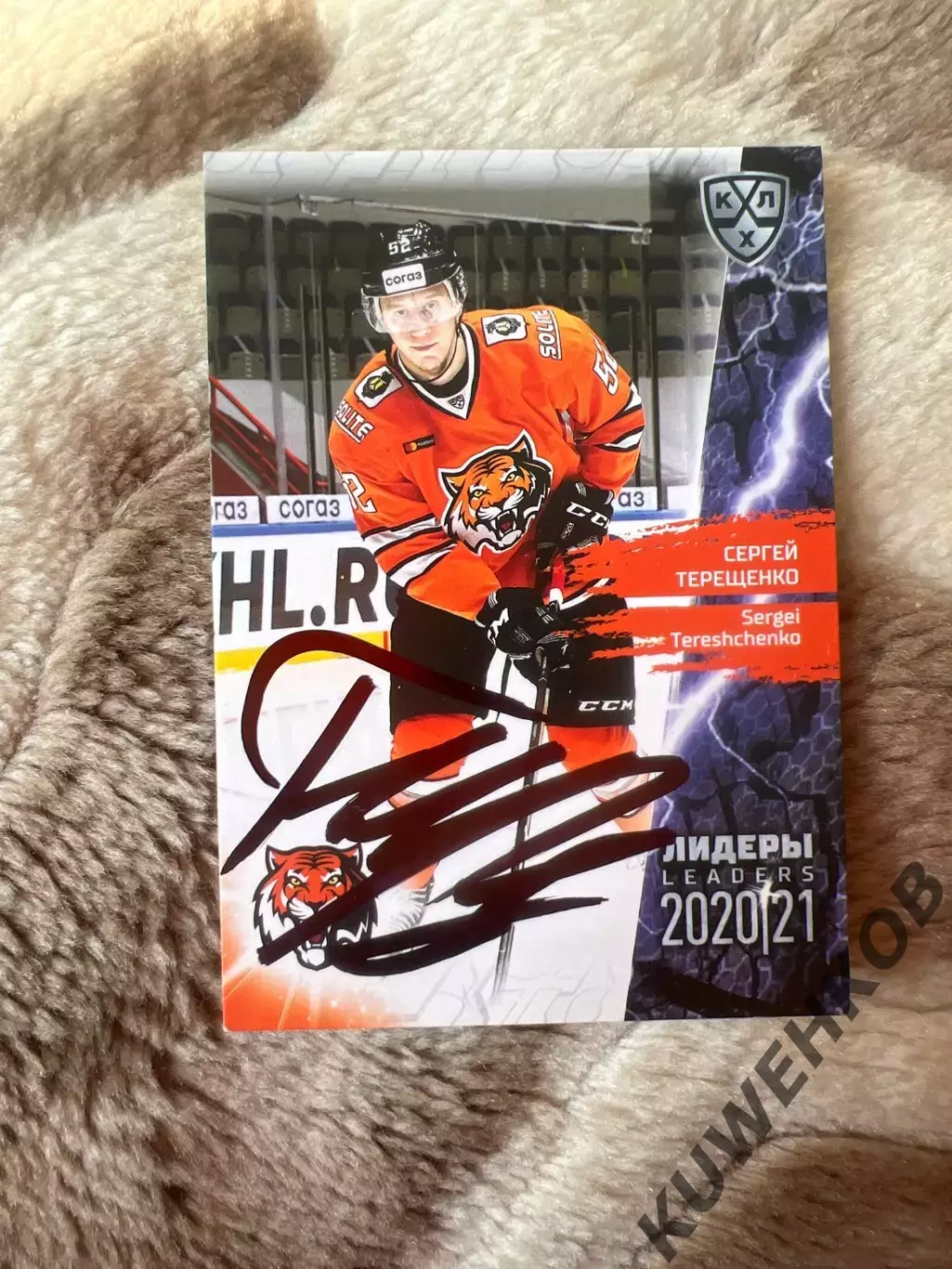 Сергей Терещенко Амур КХЛ