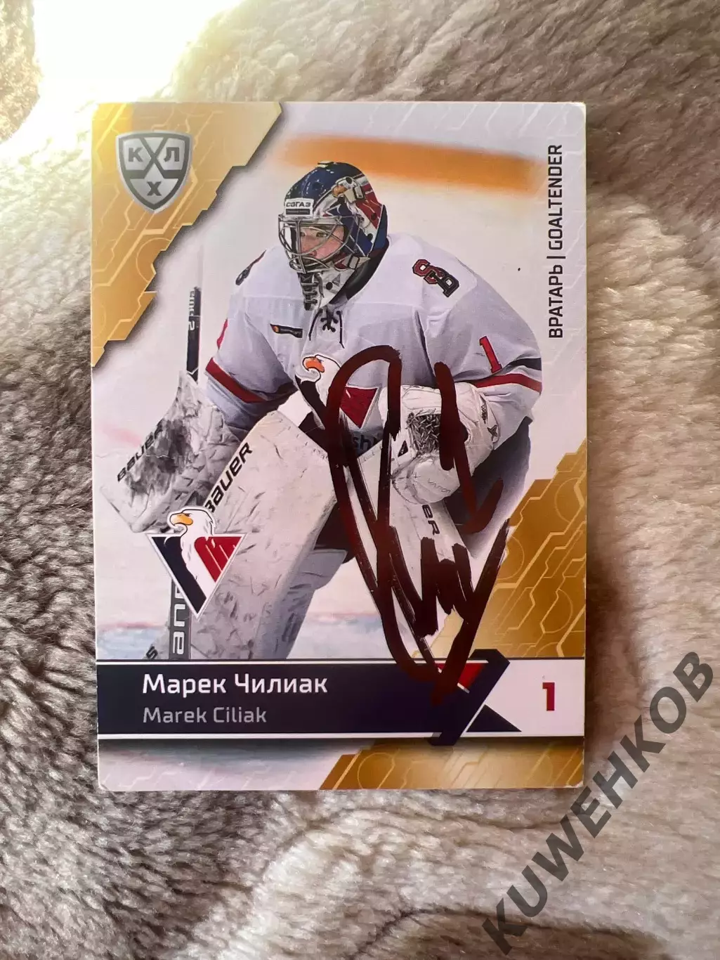 Марек Чилиак Слован КХЛ