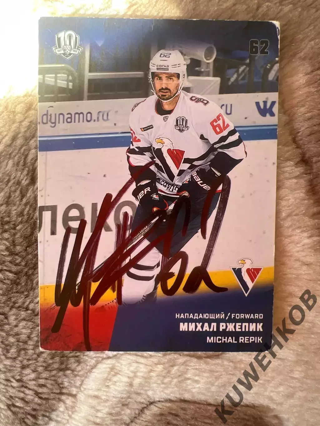 Михал Ржепик Слован КХЛ