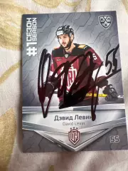 Дэвид Левин Рига КХЛ первый сезон