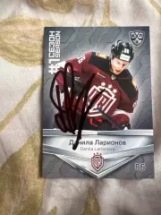 Данила Ларионов Рига КХЛ первый сезон