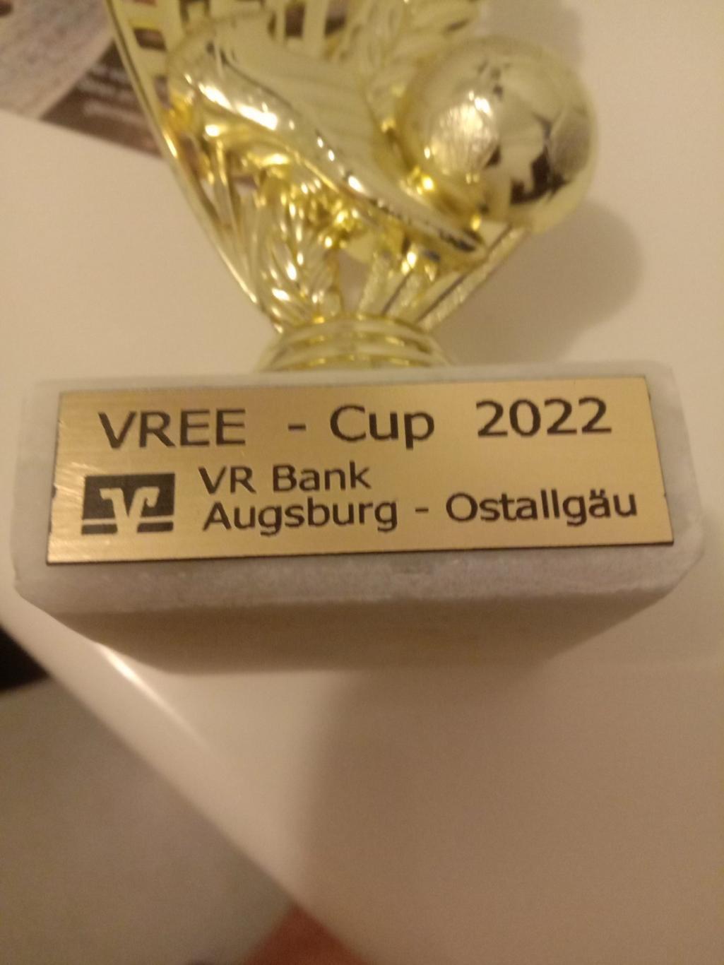 футбольный кубок Аусбург,Бавария .FREE-Cup 2022' VR bank 1