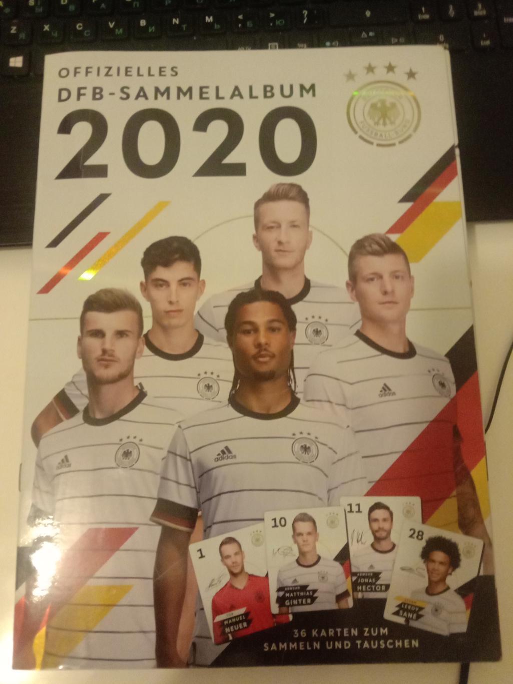 Officially DFB-Sammelalbum-2020,Официальный альбом Бавария