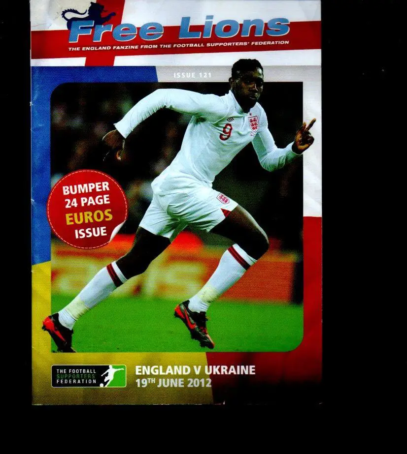 фанзин Англия - Украина 19.06.2012