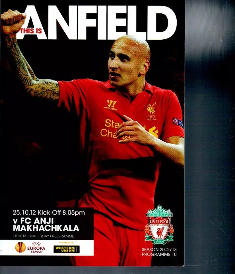 Ливерпуль - Анжи (Махачкала) 25.10.2012