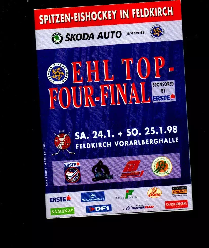 Динамо (Москва), Торпедо (Ярославль) четырёх финал ЕХЛ 24-25.01.1998