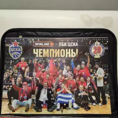 Плакат пбк цска москва 2006 с автографами