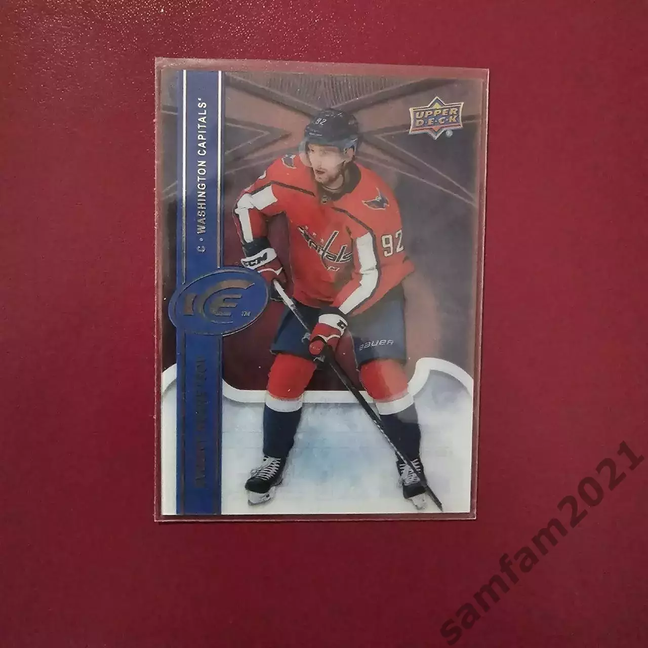 Карточка Евгений Кузнецов Washington Capitals ICE