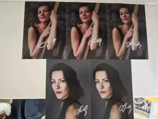 Автограф актрисы Анна Антонова