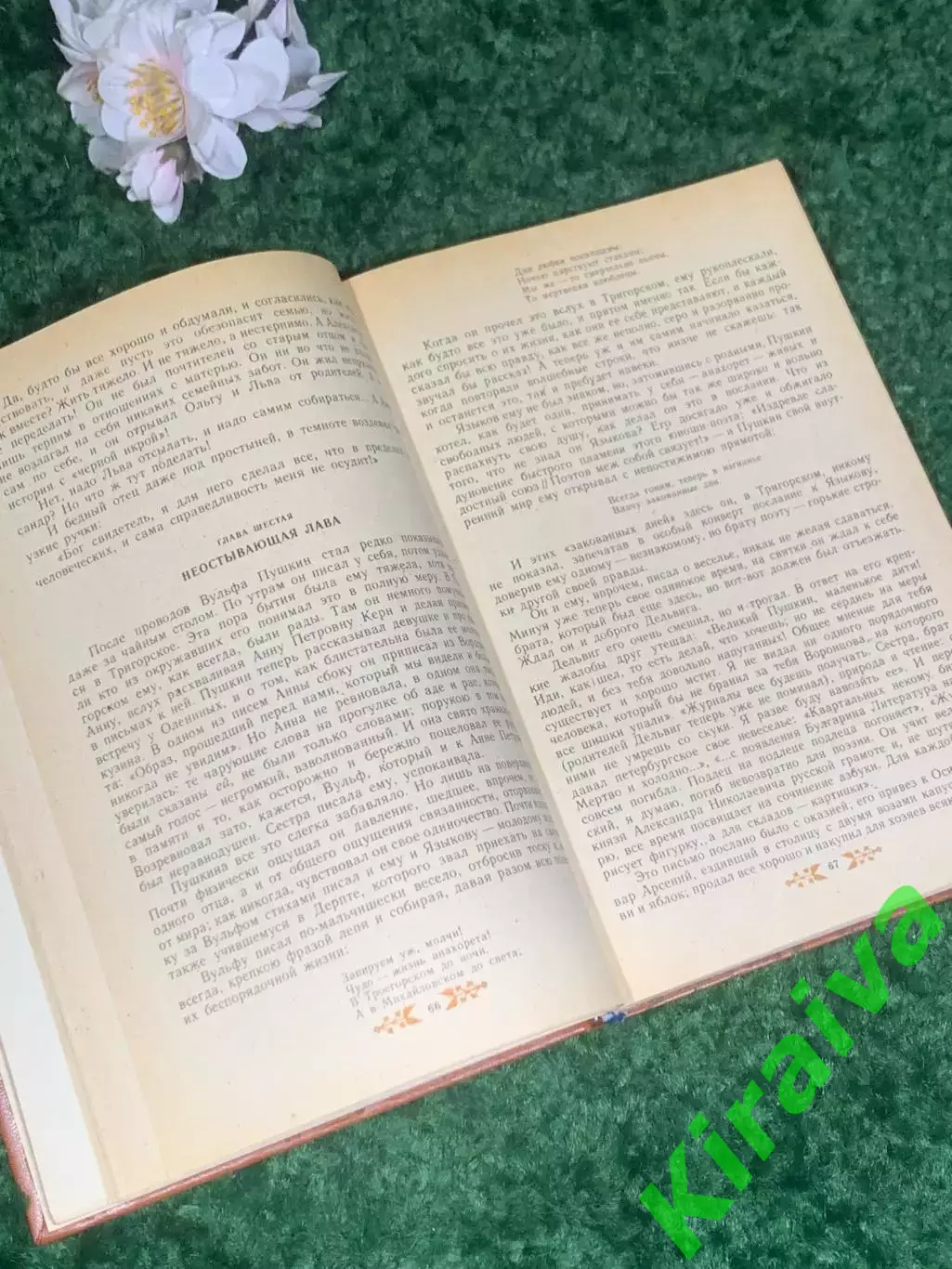 Книга роман «Пушкин в изгнании» И. А. Новиков, 1982 г., Н2405 4