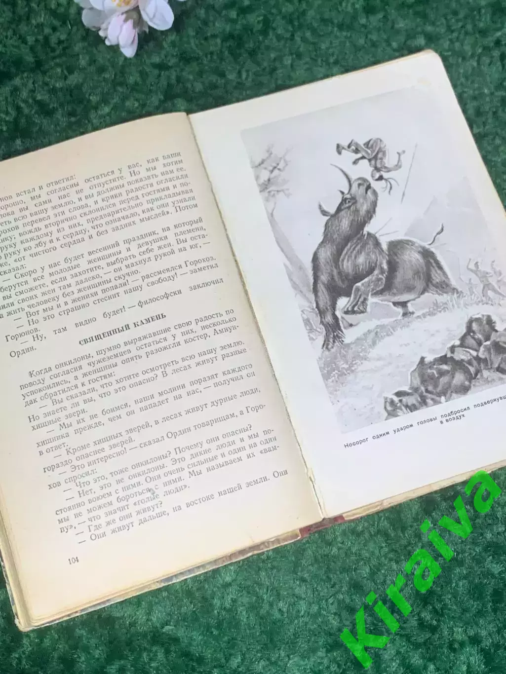 Книга научно-фантастический роман «Земля Санникова» В.А. Обручев, 1955 г., Н2406 4