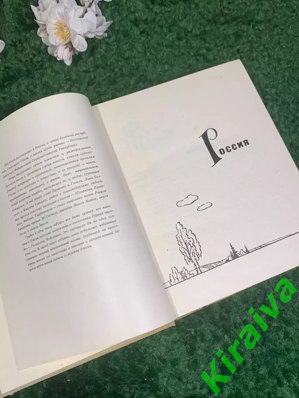 Книга сборник поэзии и прозы «Россия. Книга о Родине» , 1961 г., Н2410 3