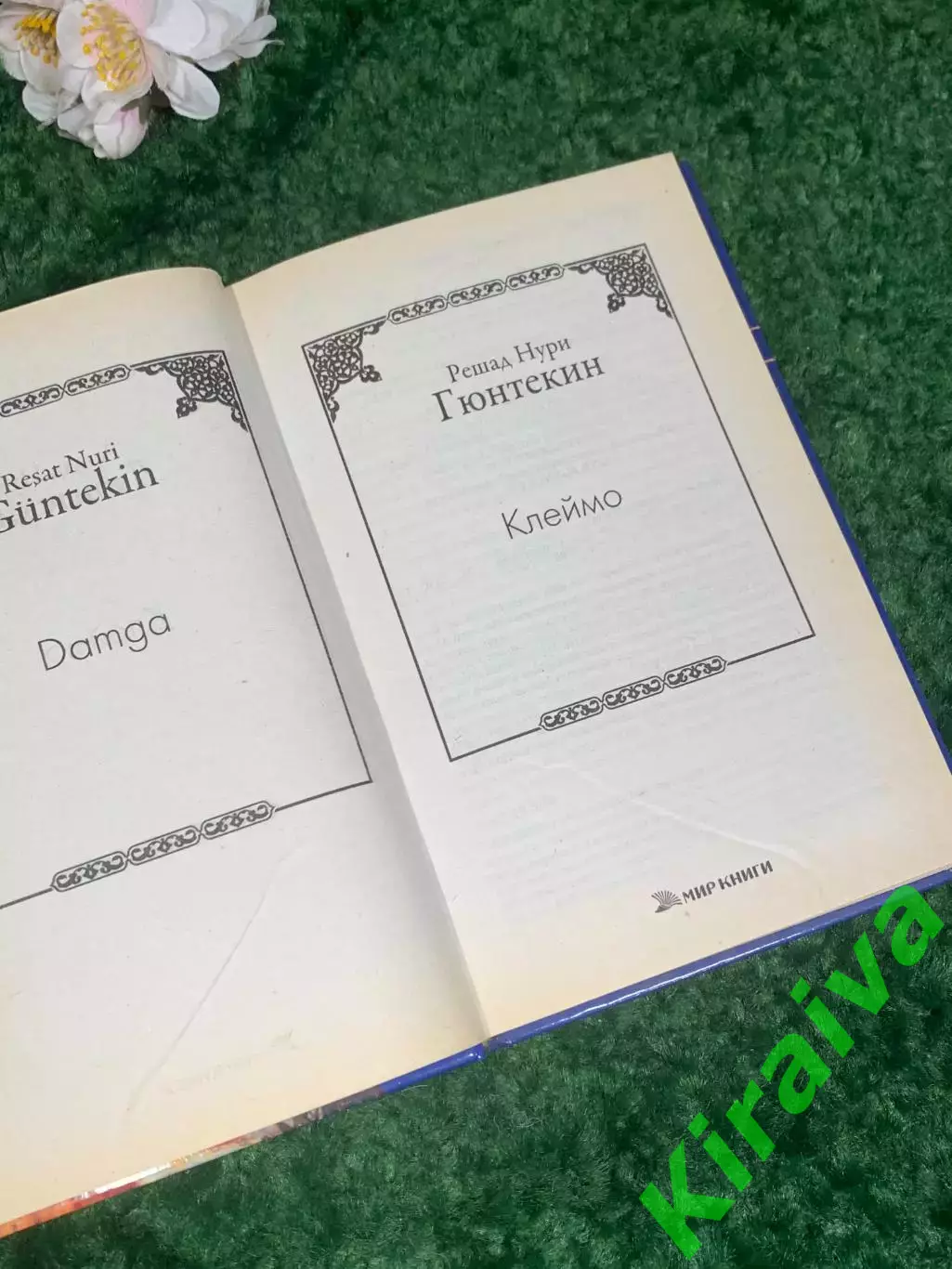 Книга роман «Клеймо» Решада Нури Гюнтекина, 2008 Н2414 3