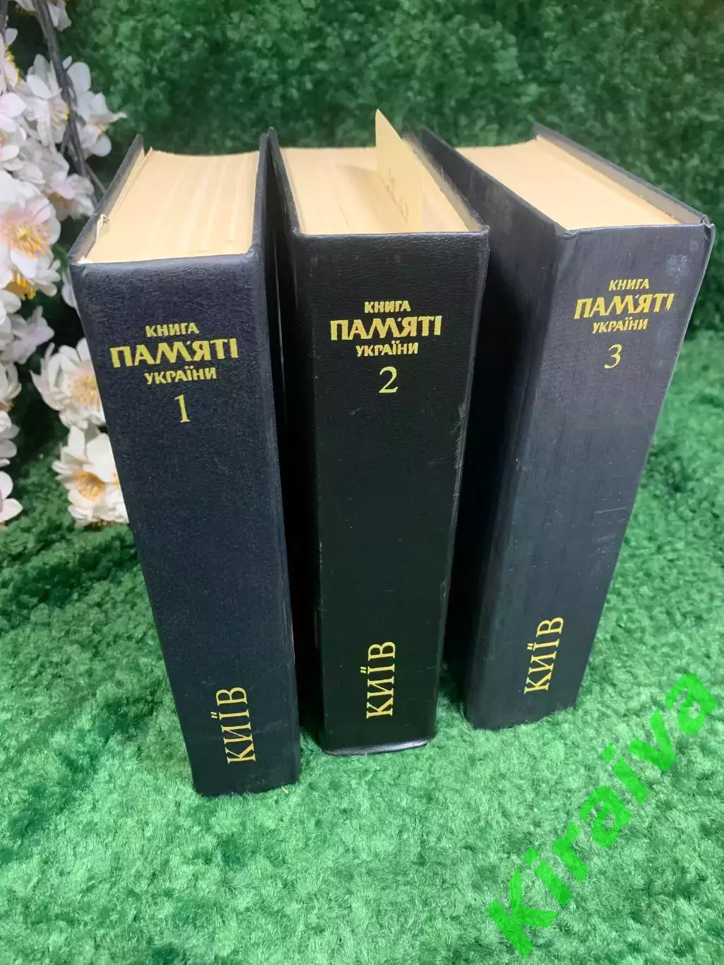 Книга, комплект из 3-х томов издания «Книга Пам’яті України» для Киева Н2436 5