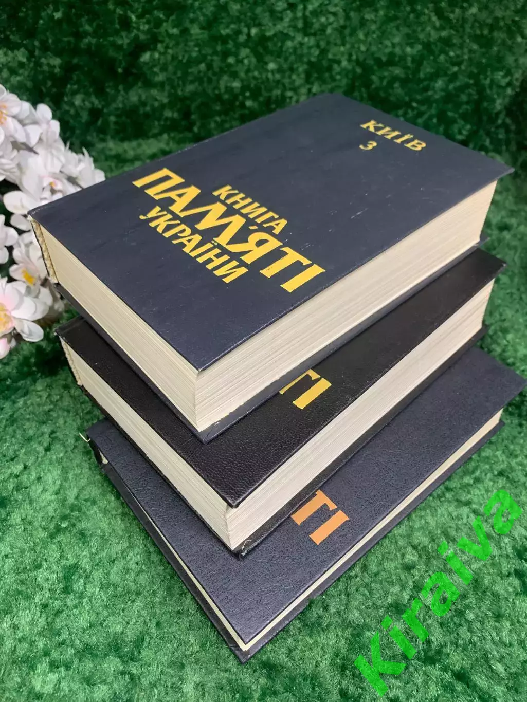 Книга, комплект из 3-х томов издания «Книга Пам’яті України» для Киева Н2436 7