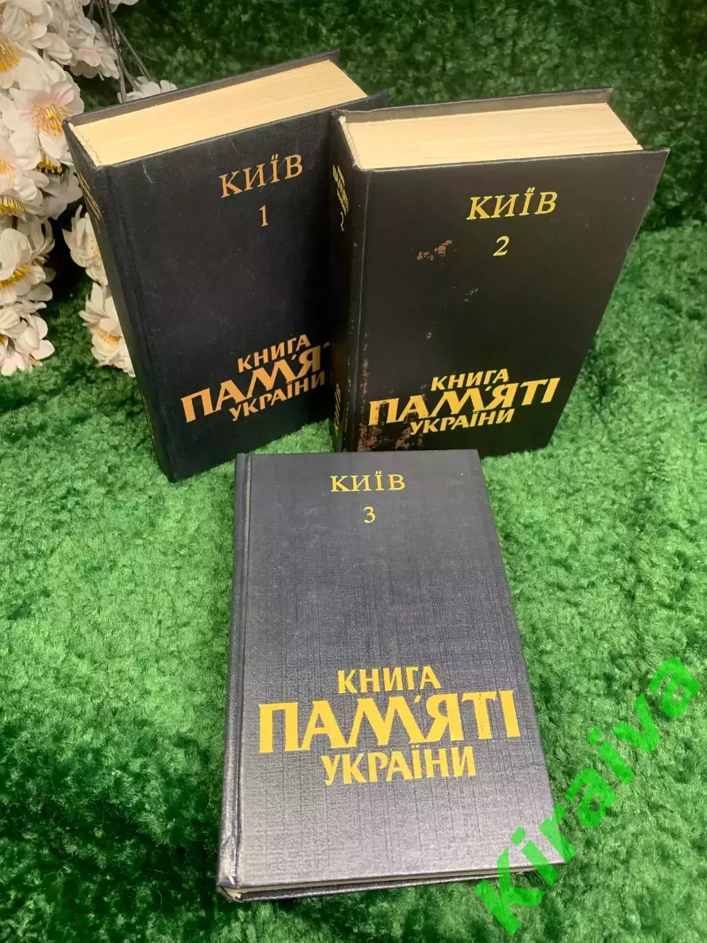 Книга, комплект из 3-х томов издания «Книга Пам’яті України» для Киева Н2436,1 1