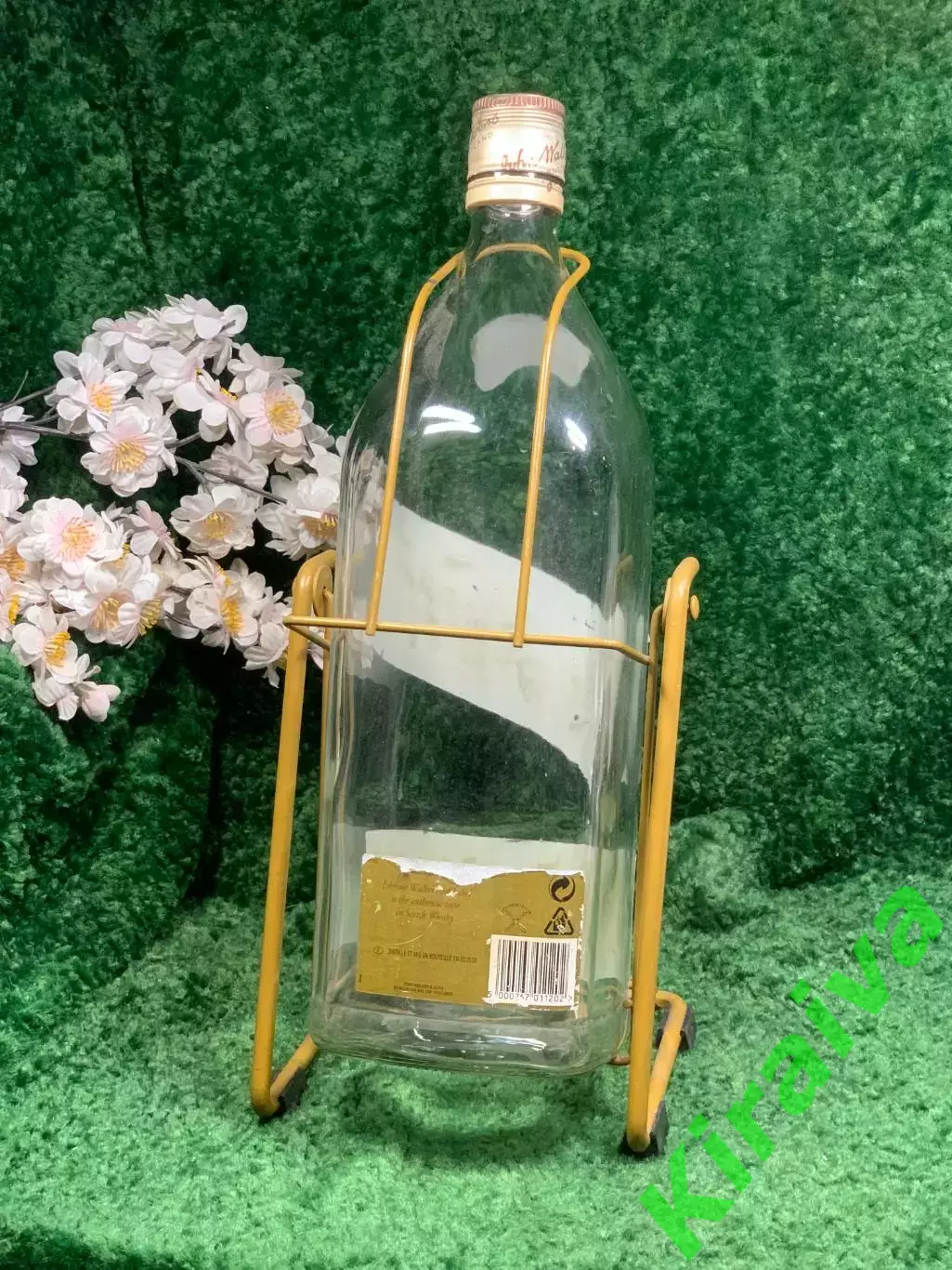 Бутылка-подставка качалка из под виски Red Label на 4.5 л, Н4920,4 Ред Лейбл кач 2