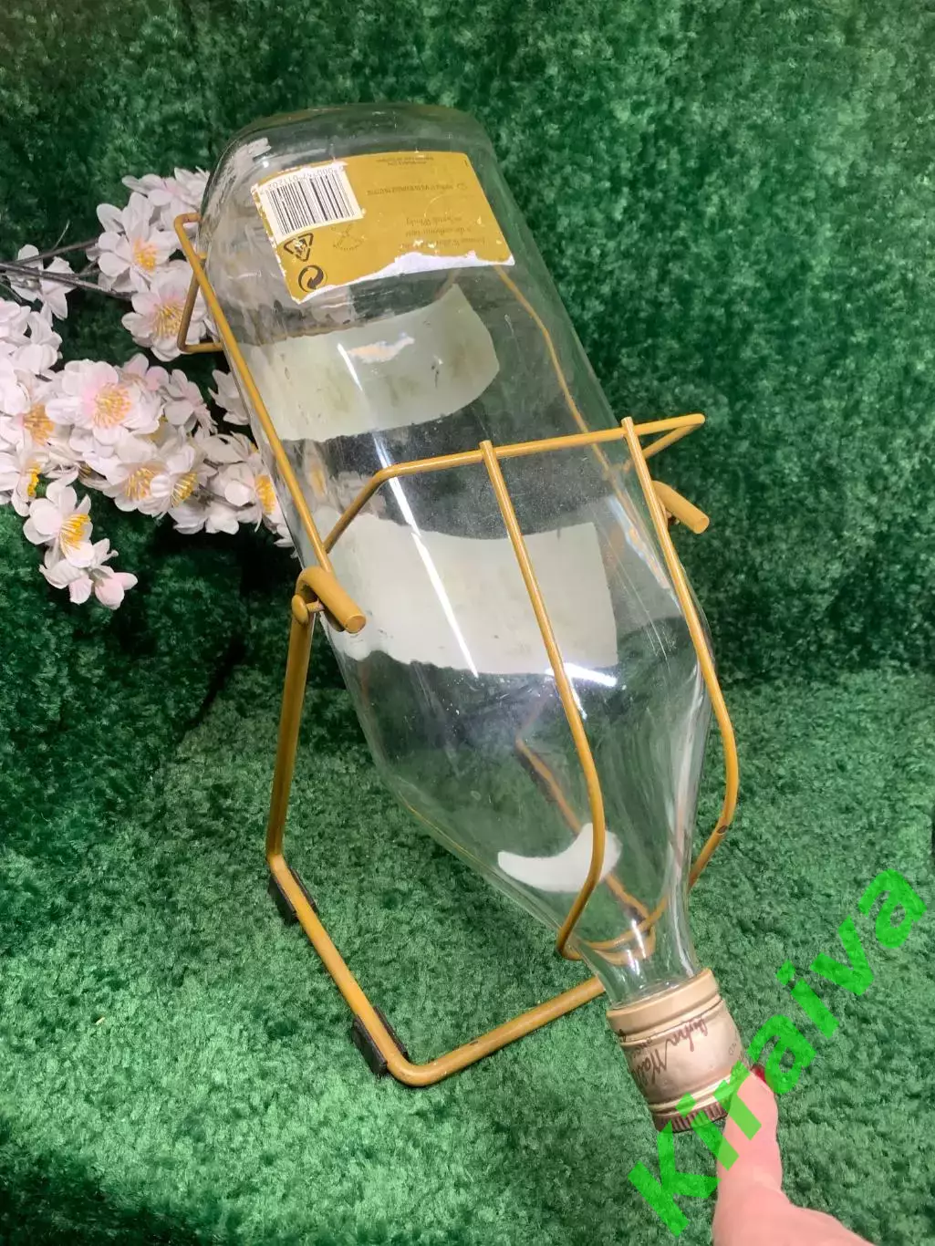 Бутылка-подставка качалка из под виски Red Label на 4.5 л, Н4920,4 Ред Лейбл кач 5