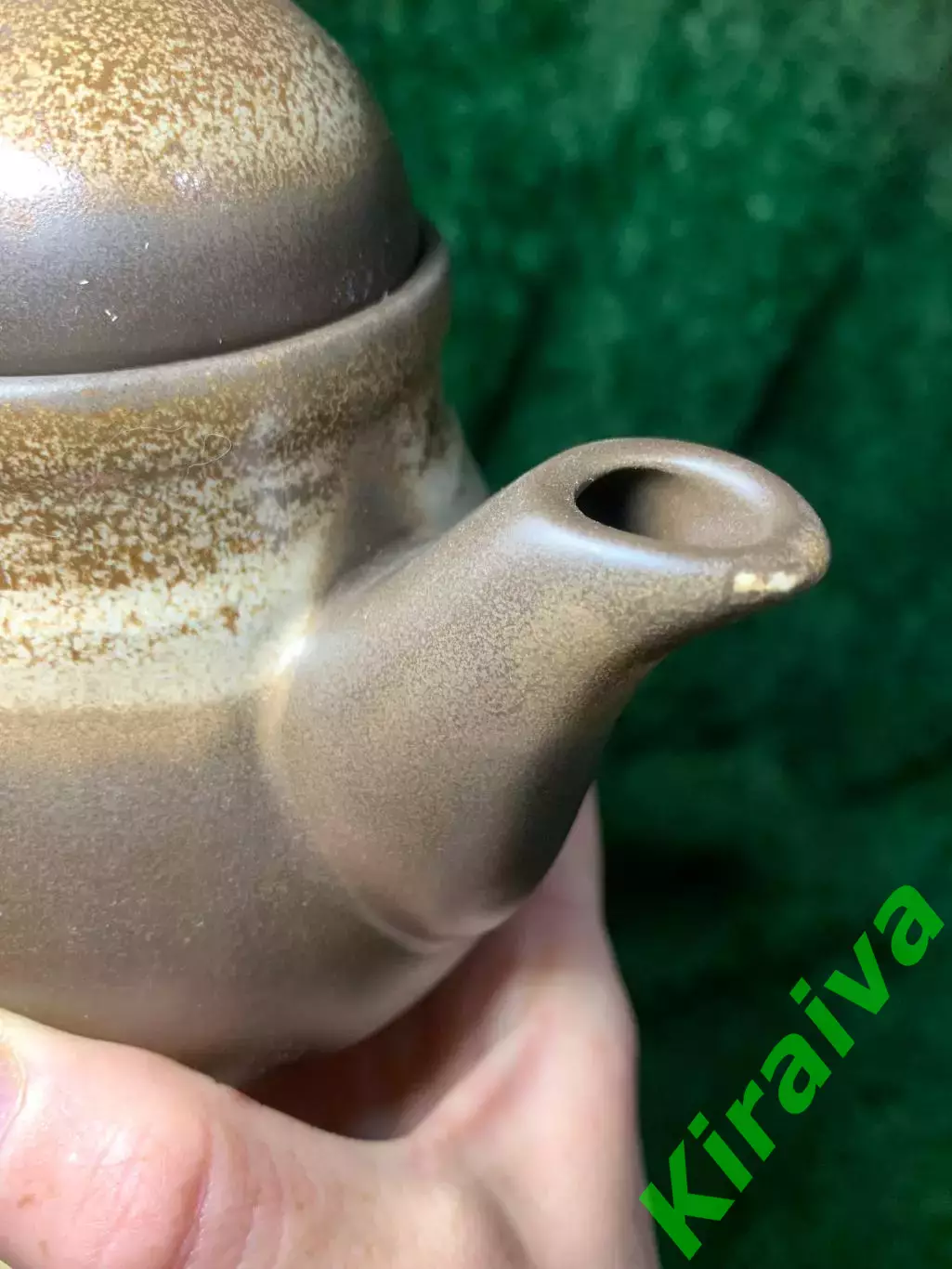 Кофейник керамический Boles?awiec (Болеславец), объём 250 мл. Н2452 уценка (нюан 6