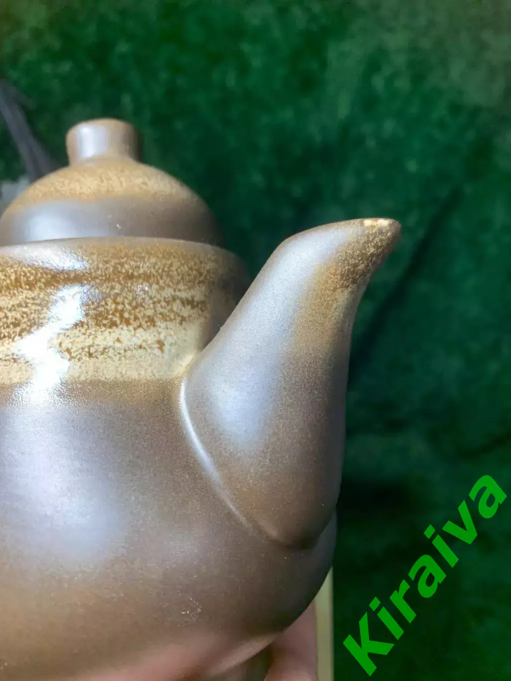 Кофейник керамический Boles?awiec (Болеславец), объём 250 мл. Н2452 уценка (нюан 7