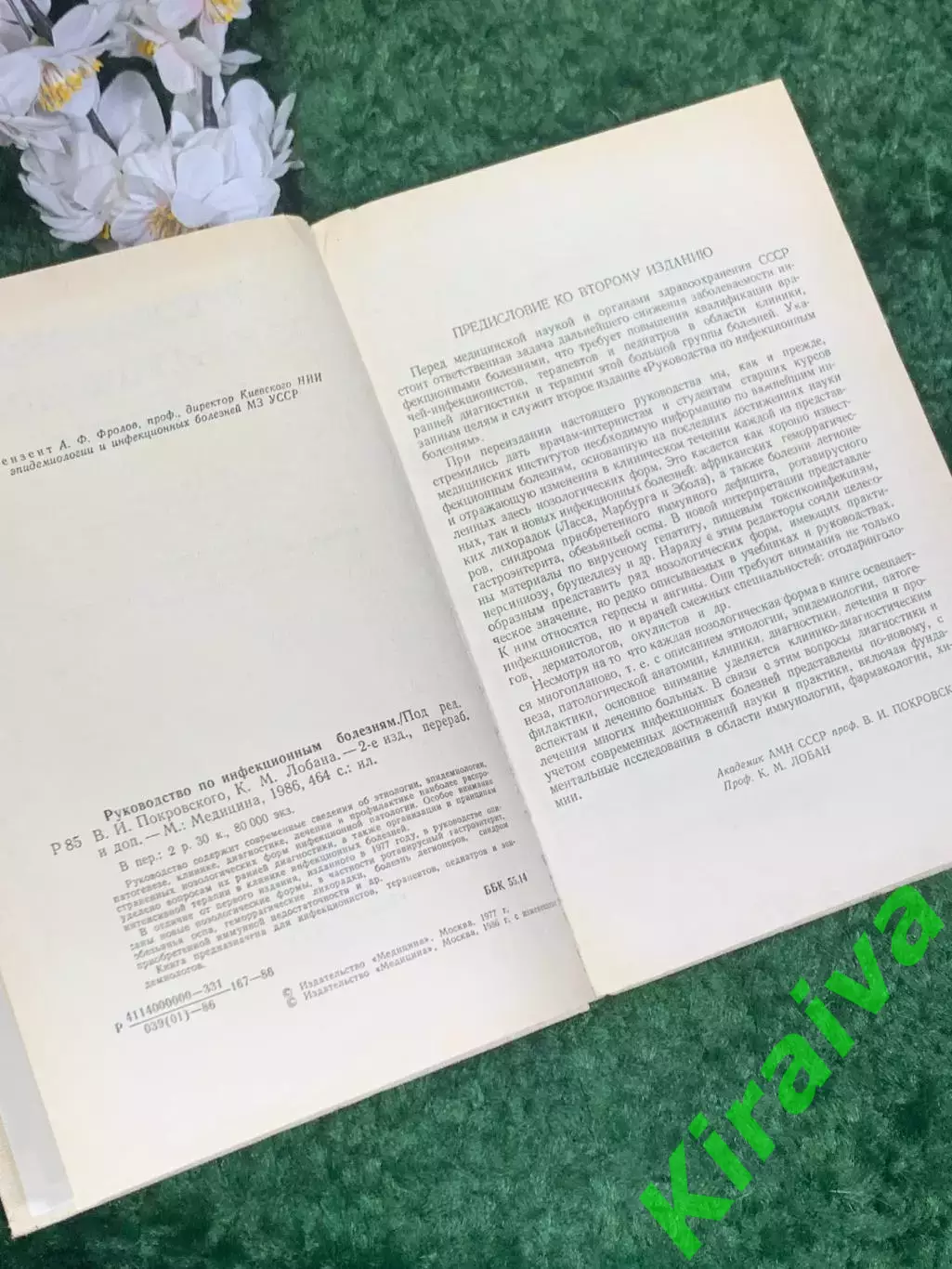 Книга медицина «Руководство по инфекционным болезням», 1986 г., Н2460Фундамент 3