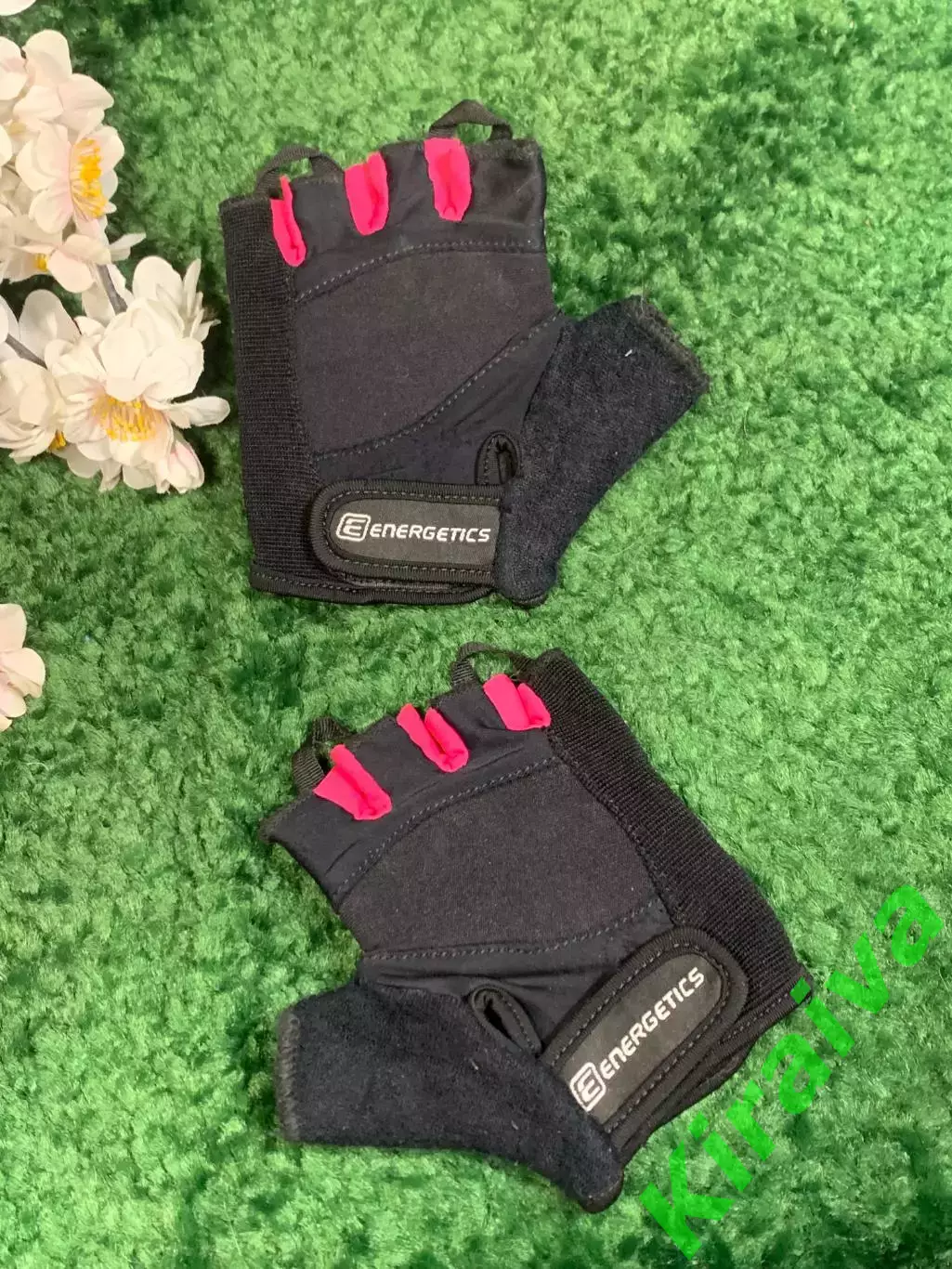 Жіночі рукавички для спорту/залу тренувань/фітнесу Energetics Н2463 розмір M чор