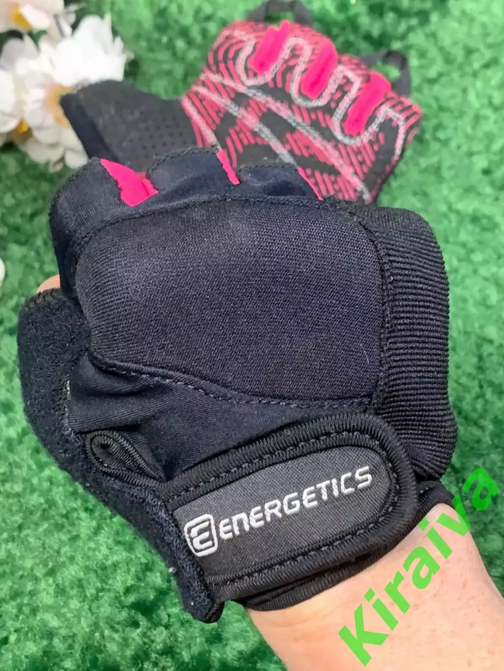 Жіночі рукавички для спорту/залу тренувань/фітнесу Energetics Н2463 розмір M чор 6