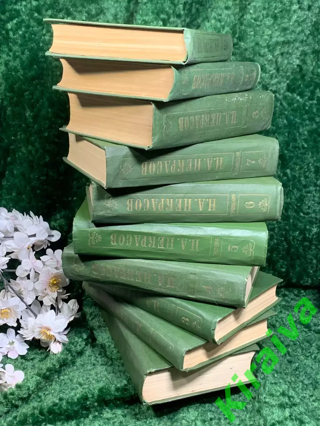 Книга в 10 томах (12 книг), «Художественные произведения» Н. А. Некрасов Н2473 5