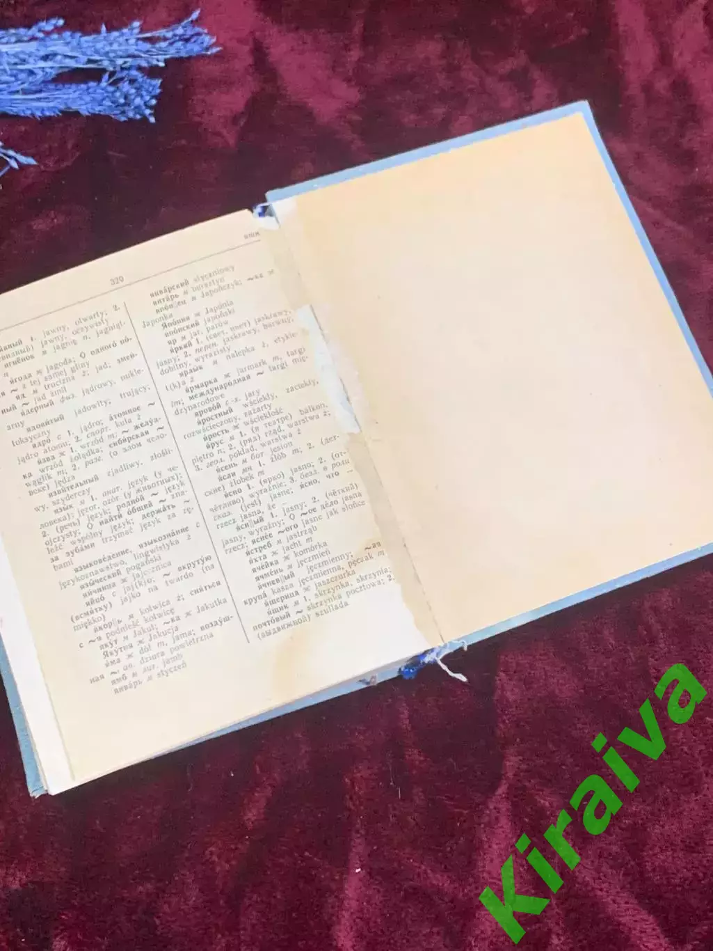 Книга «Русско-польский словарь», 1981 год, около 11 500 слов, Н2508 6