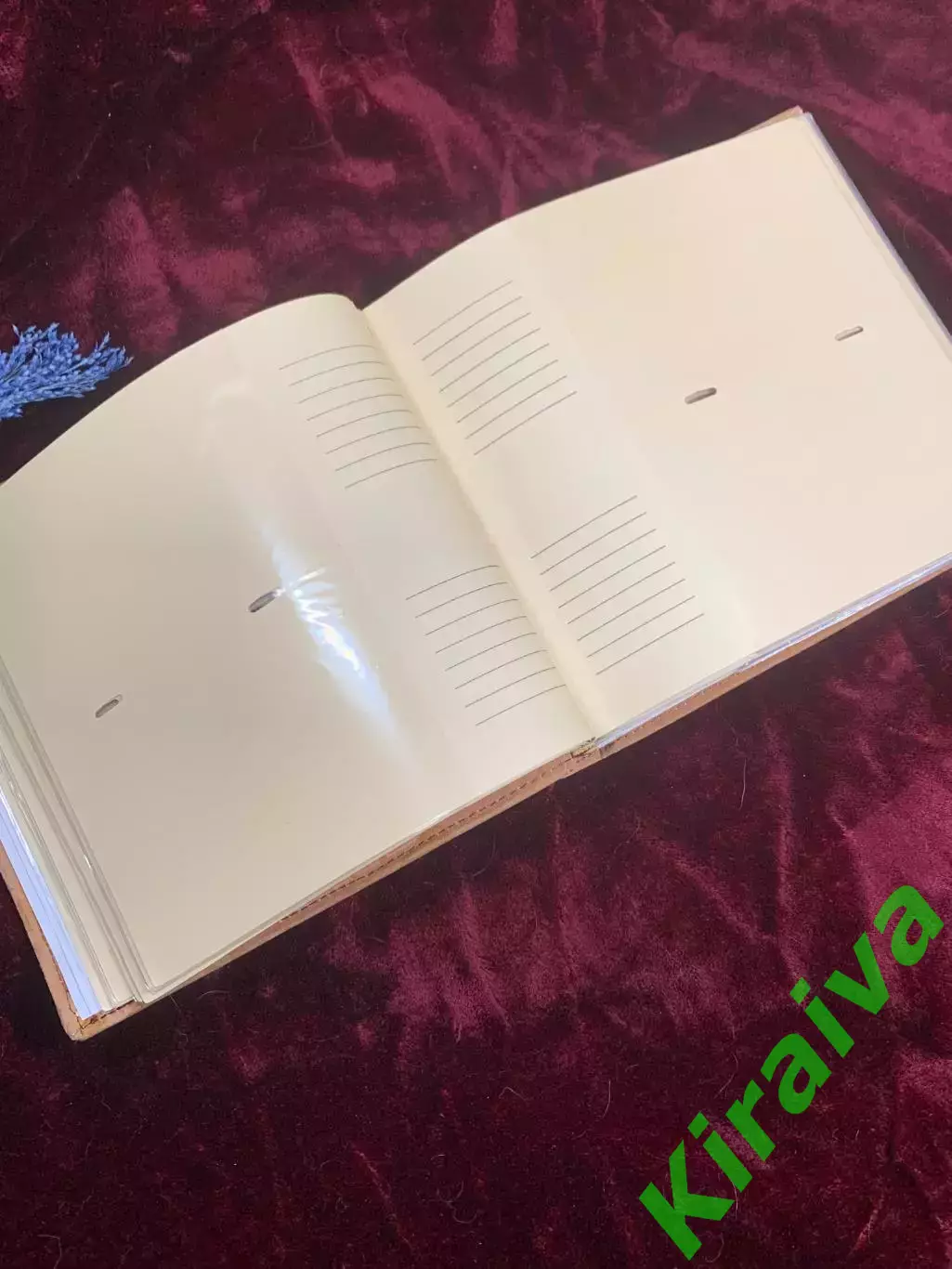 Фотоальбом средний на 200 фото с местом для подписи Н1883,2 (б/у) 22,5 х 24 см в 7