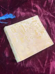 Фотоальбом средний на 200 фото с местом для подписи Н1883,2 (б/у) 22,5 х 24 см в