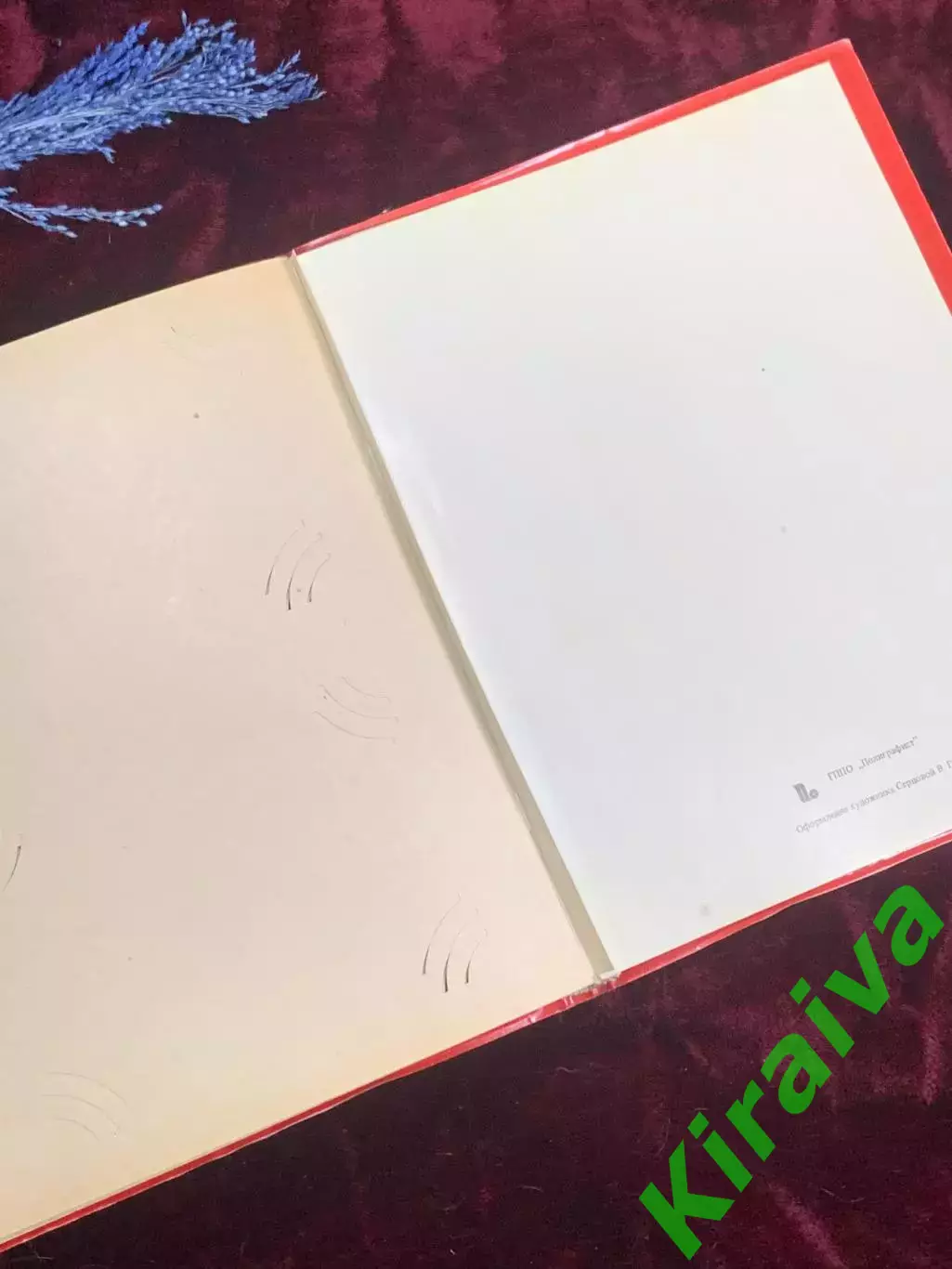 Фотоальбом винтажный Наш ребенок с анкетой альбом для фотоснимков чистый Н2224 6