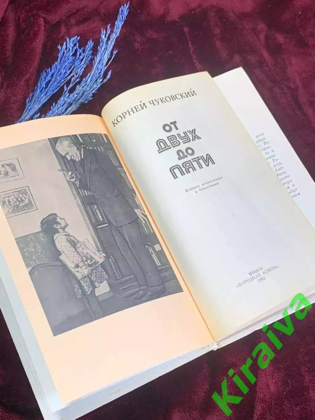 Книга детской речи «От двух до пяти» Корней Чуковский, 1983 г., Н2523 2