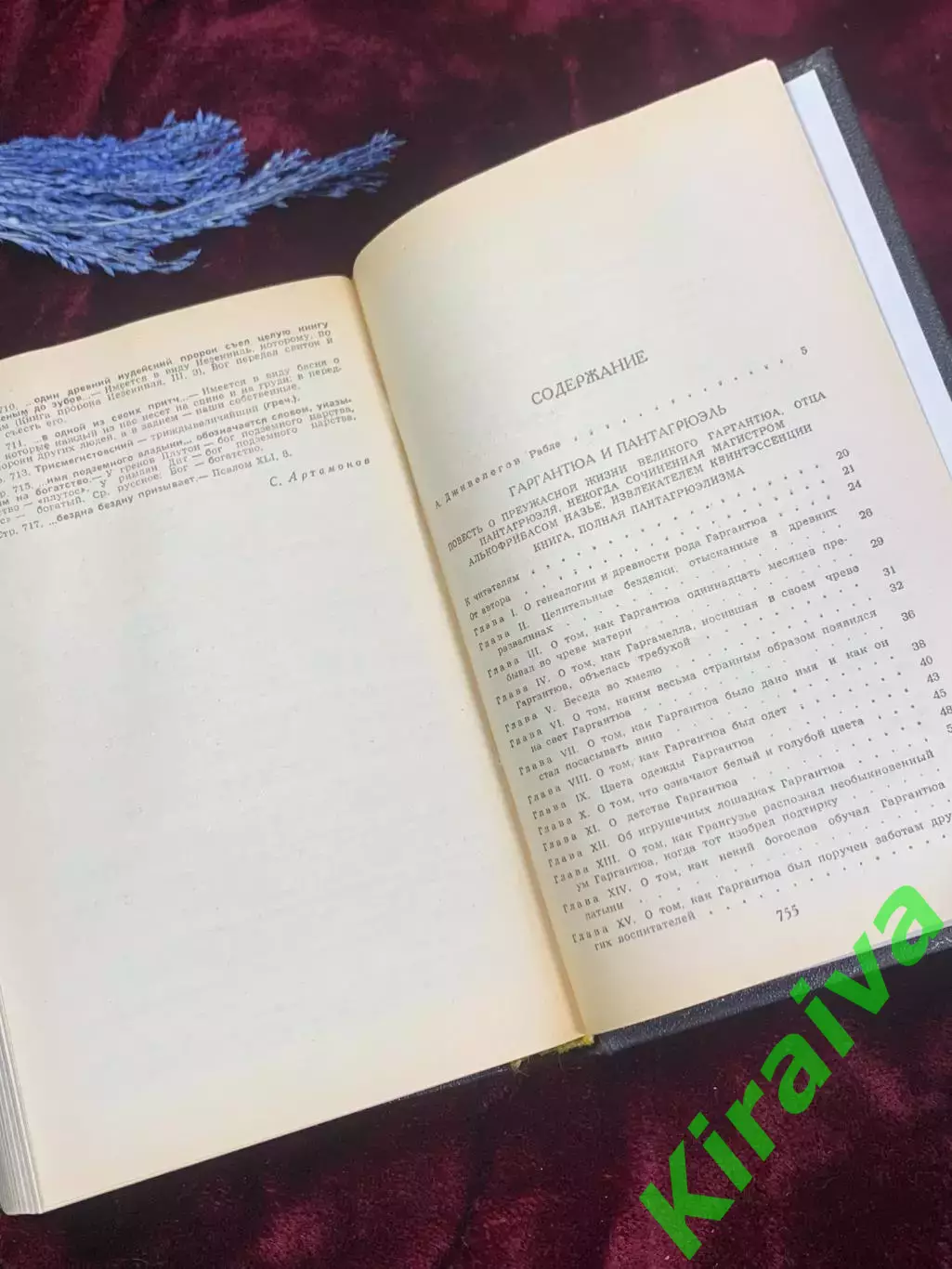 Книга сатирический роман-пенталогия «Гаргантюа и Пантагрюэль Франсуа Рабле Н2526 5