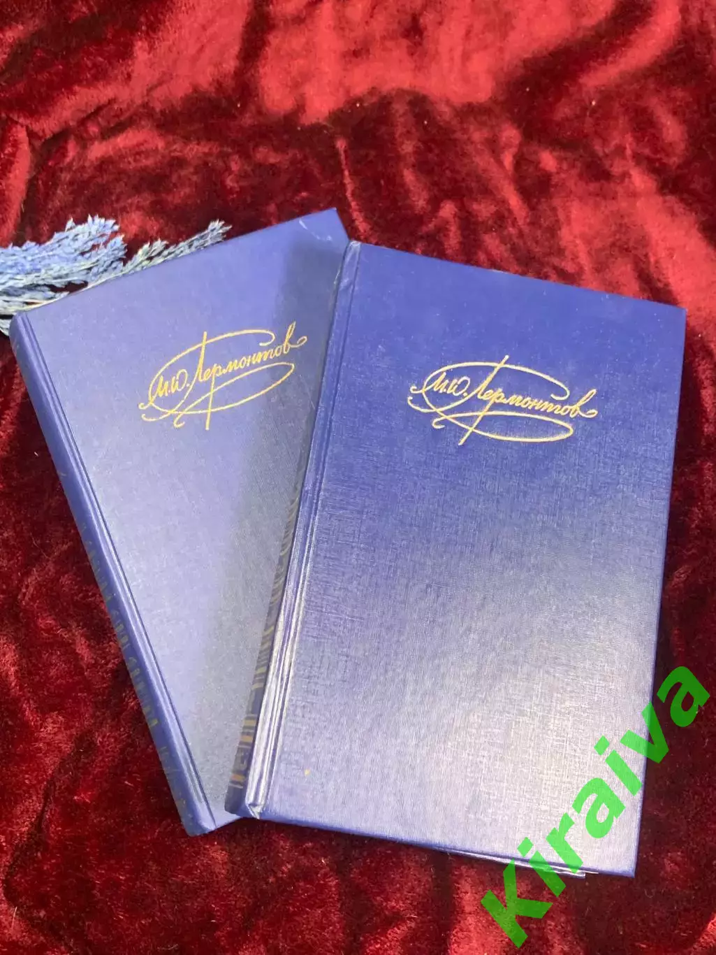 Книга комплект в 2-х томах «Сочинения» М. Ю. Лермонтов, 1988–1990 гг., Н4286