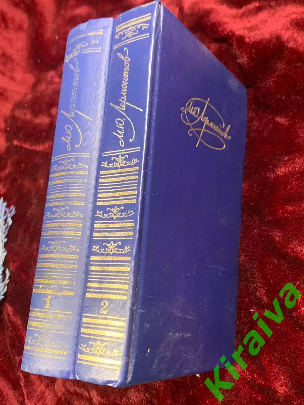 Книга комплект в 2-х томах «Сочинения» М. Ю. Лермонтов, 1988–1990 гг., Н4286 1