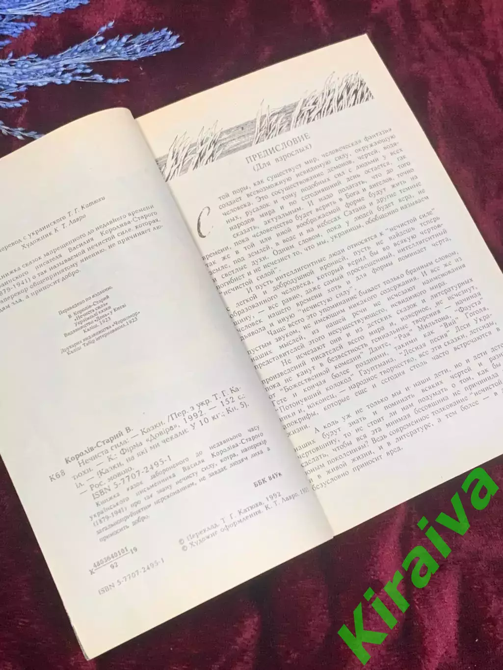 Книга сказки об украинской «нечистой силе» «Нечистая сила» Н2529 Королив-Стары 3