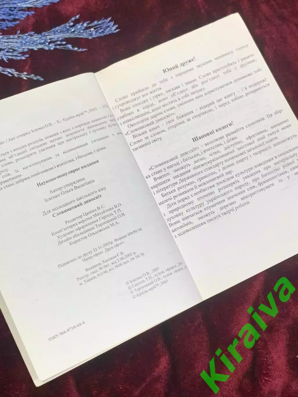 Книга толковый словарь для детей «Словниковий дивосвіт», 2006 год, Н2534 2