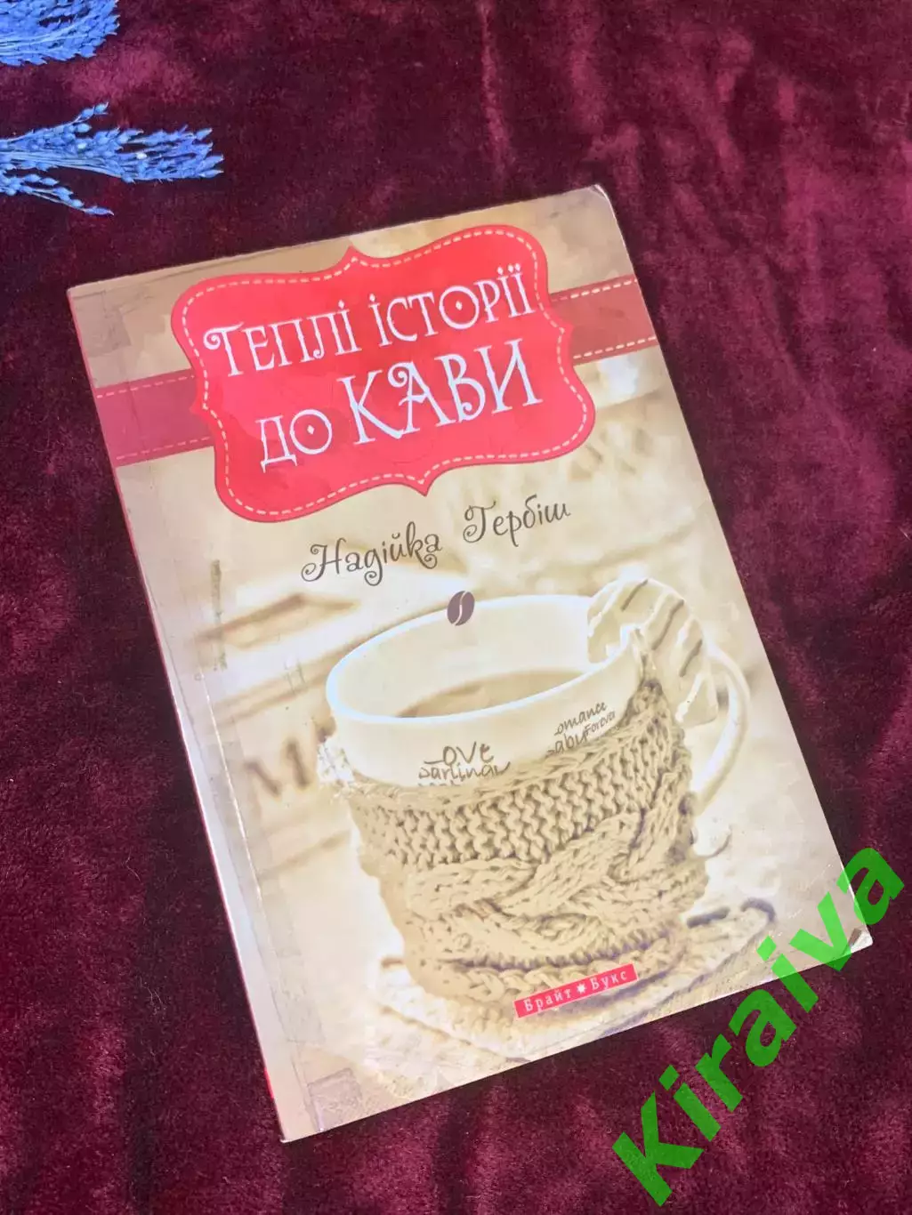 Книга «Теплые истории к кофе» Надежка Гербиш, 2013 год, Н2539