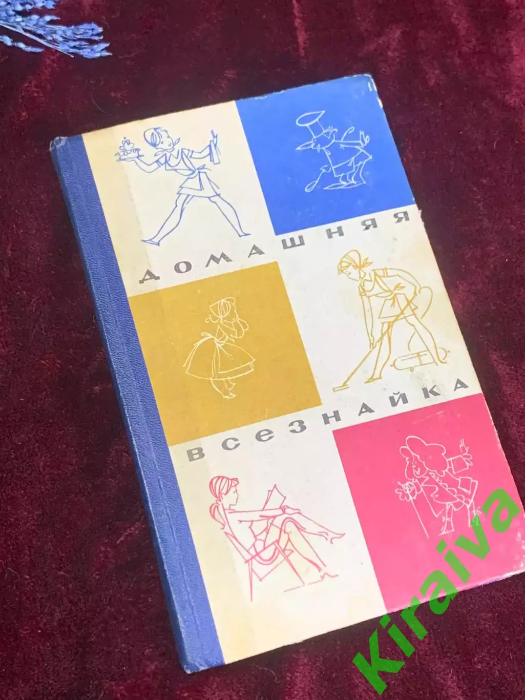 Книга «Домашняя всезнайка». Полезные советы для работающих женщин, 1973 г. Н2546