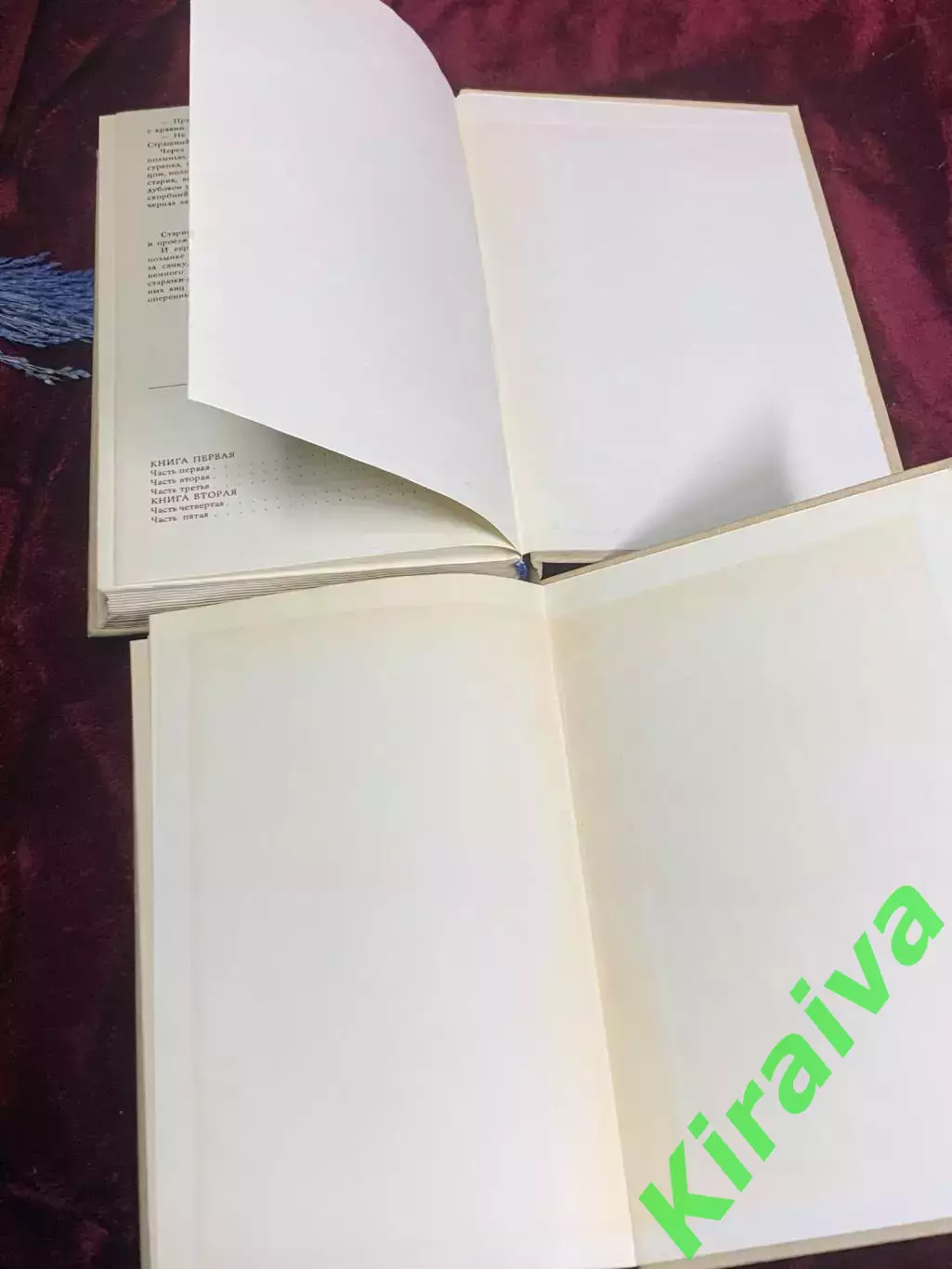 Книга комплект из двух книг Михаила Шолохова «Тихий Дон», 1987 г., Н2548 6