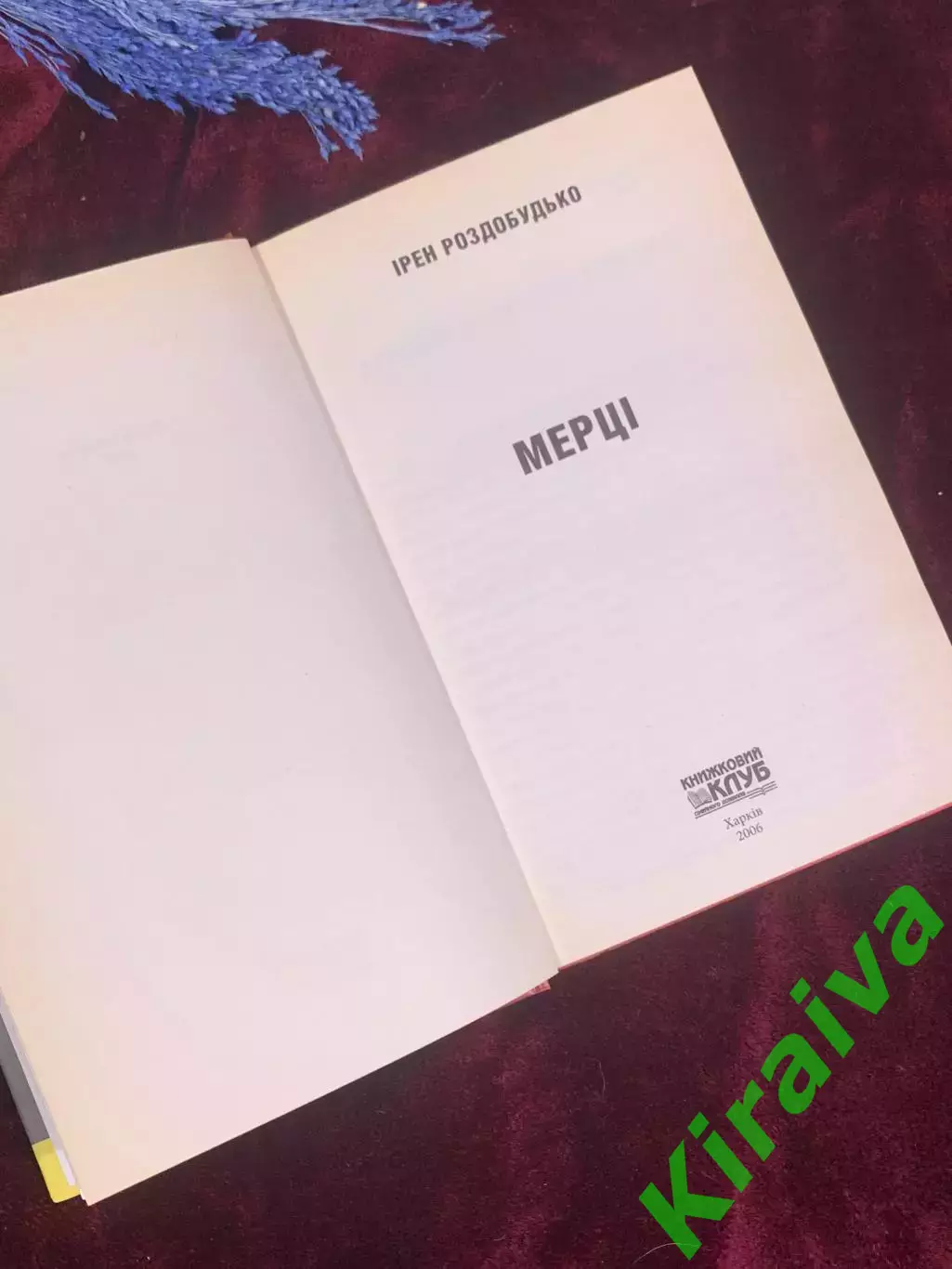 Книга психологический триллер «Мертвые» Ирэн Роздобудько, Харьков, 2006 г. Н2589 2
